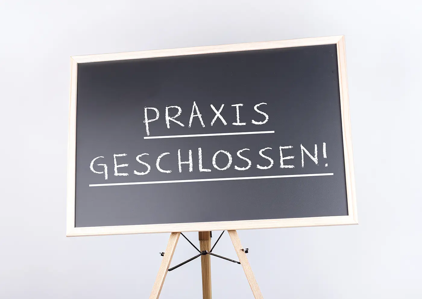 Praxis geschlossen