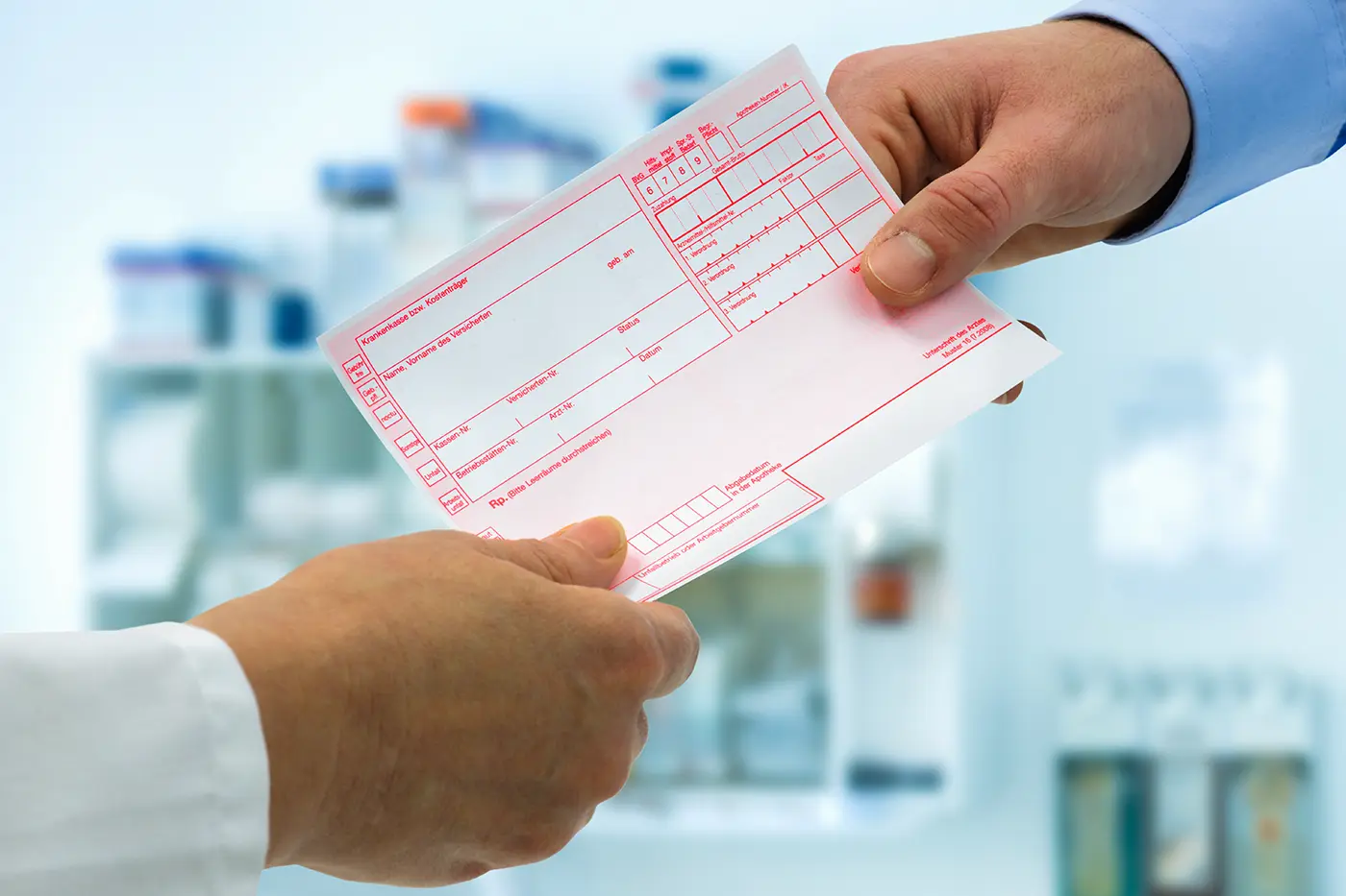 Praxis Badestraße - Rezept anfordern